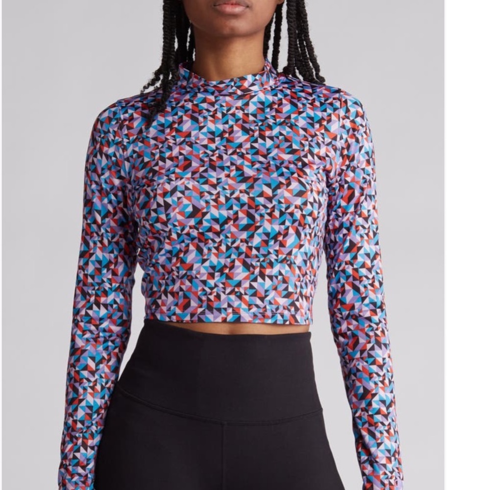 Champion Soft Touch Mock Long Sleeve Top